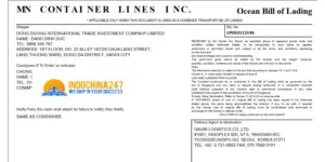 Dịch vụ vận chuyển đường biển LCL nông sản khô đi Hàn Quốc