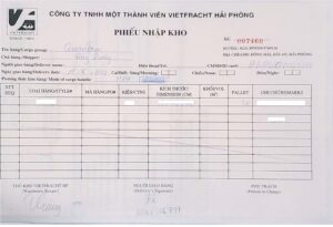 Phieu nhap kho Davao