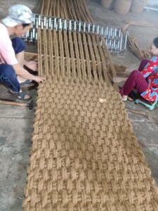 Vận chuyển hàng Thảm xơ dừa các sản phẩm từ dừa đi Incheon Hàn  tham dua 3