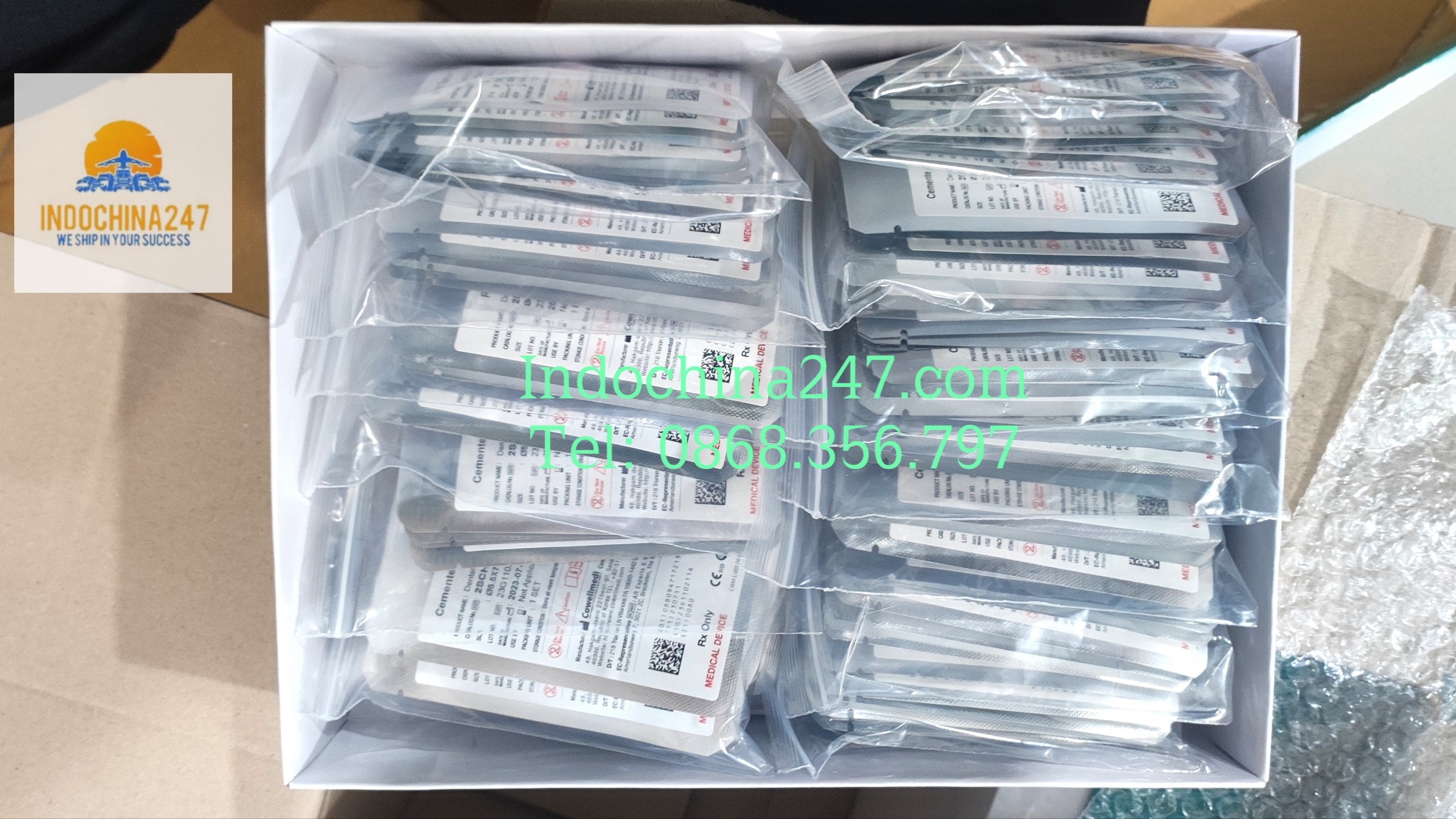 Dịch vụ chuyển phát nhanh hàng vật tư y tế từ Hàn Quốc uy tín